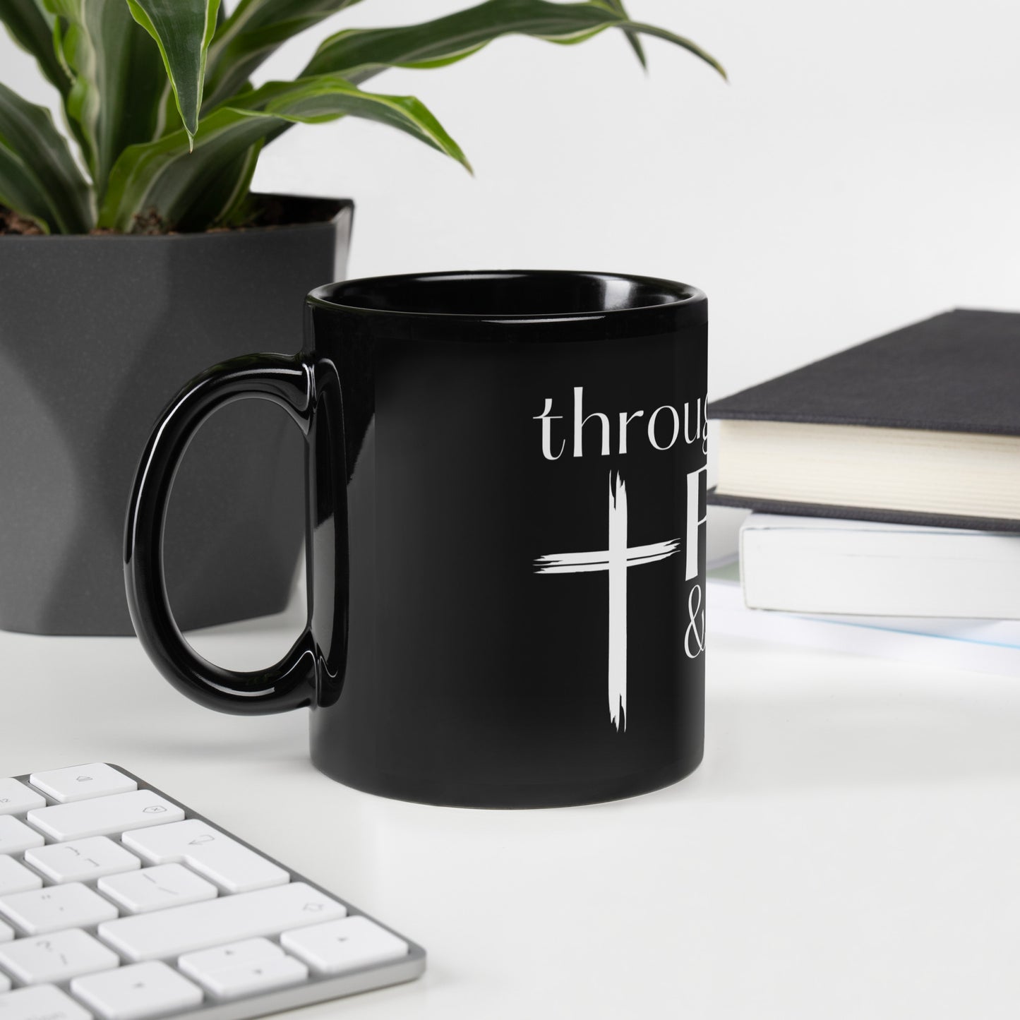 Black Glossy Mug