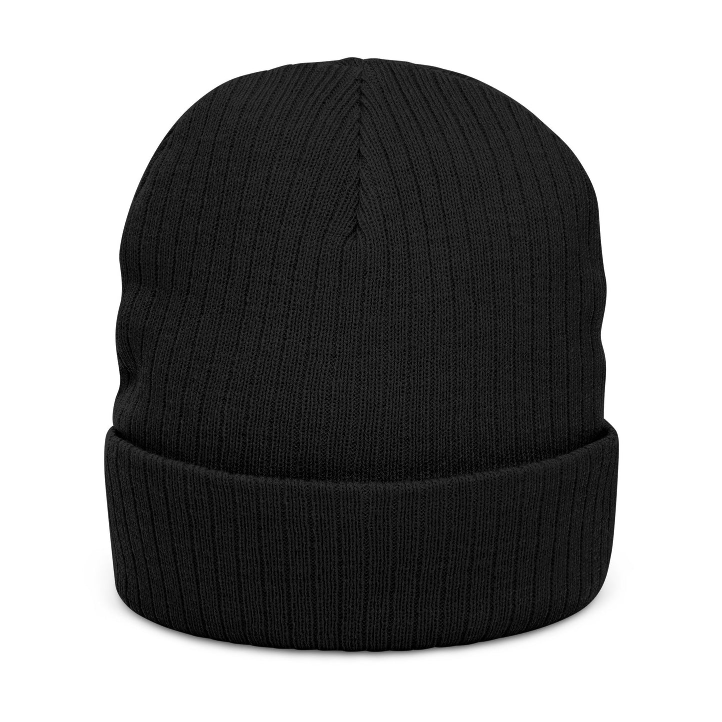 Embroidered Faith & Blood Beanie - Black