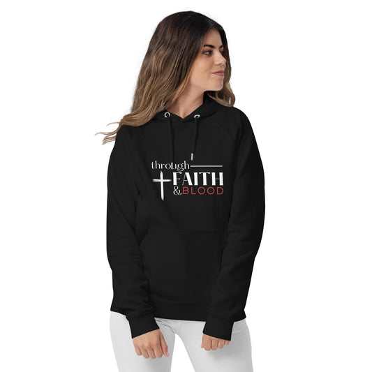 Unisex eco raglan hoodie